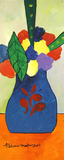 Vaso azul com flores - Aldemir Martins Vaso azul com flores - Aldemir Martins
