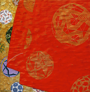 Temari Vermelho - Kazuo Wakabayashi Temari Vermelho - Kazuo Wakabayashi