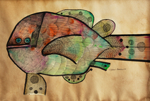 Peixe - Aldemir Martins Peixe - Aldemir Martins
