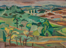 Paisagem - Aldo Bonadei Paisagem - Aldo Bonadei