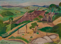 Paisagem - Aldo Bonadei Paisagem - Aldo Bonadei