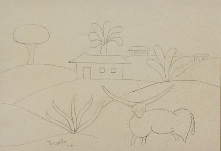 Paisagem antropofágica - Tarsila do Amaral Paisagem antropofágica - Tarsila do Amaral