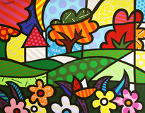 Lar sweet casa - Romero Britto Lar sweet casa - Romero Britto