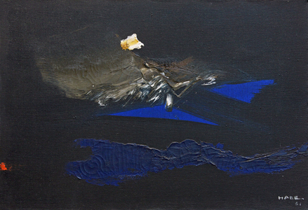 Composição em Azul - Manabu Mabe Composição em Azul - Manabu Mabe