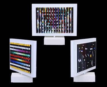 Spinning Polymorph XXXVIII/XC - Yaacov Agam Spinning Polymorph XXXVIII/XC - Yaacov Agam