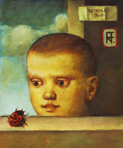 Menino Com Joaninha - Reynaldo Fonseca Menino Com Joaninha - Reynaldo Fonseca