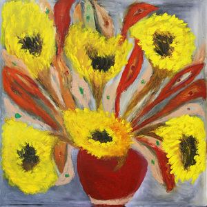 Vaso Com Flores - Osmar Santos Vaso Com Flores - Osmar Santos