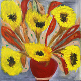 Vaso Com Flores - Osmar Santos Vaso Com Flores - Osmar Santos
