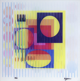 Yellow haze - 68/99 - Yaacov Agam Yellow haze - 68/99 - Yaacov Agam