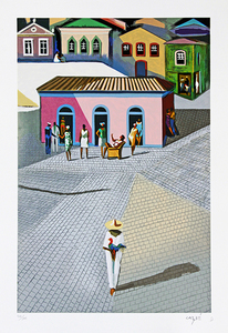 O galista - 91/200 - Carybé (Hector Julio Páride Bernabó) O galista - 91/200 - Carybé (Hector Julio Páride Bernabó)
