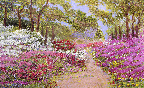 Caminho e flores - Marli Pereira Oliveira Caminho e flores - Marli Pereira Oliveira