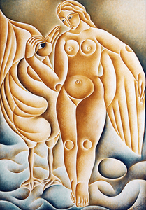 Leda e o cisne - Vicente do Rego Monteiro Leda e o cisne - Vicente do Rego Monteiro