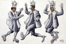 3 figuras - Mario Gruber 3 figuras - Mario Gruber