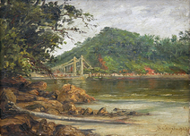 Ponte Pensil - São Vicente - Sizenando Calixto Ponte Pensil - São Vicente - Sizenando Calixto