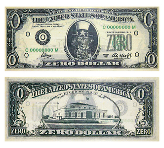 Zero Dollar - Cildo Meireles Zero Dollar - Cildo Meireles