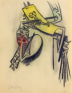 Montée des sèves - 37/262 - Wifredo Lam Montée des sèves - 37/262 - Wifredo Lam