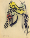 Montée des sèves - 37/262 - Wifredo Lam Montée des sèves - 37/262 - Wifredo Lam