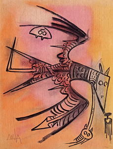 Lune haute - 37/262 - Wifredo Lam Lune haute - 37/262 - Wifredo Lam