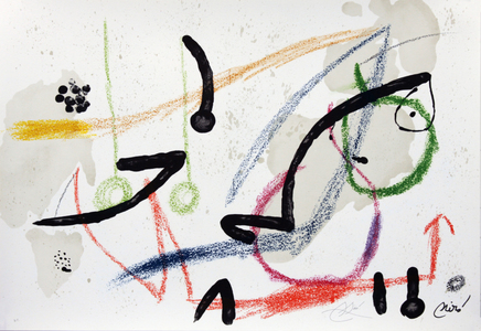 Maravillas con variaciones acrósticas en el jardin de Joan Miró, mod. 7 - Joan Miró Maravillas con variaciones acrósticas en el jardin de Joan Miró, mod. 7 - Joan Miró