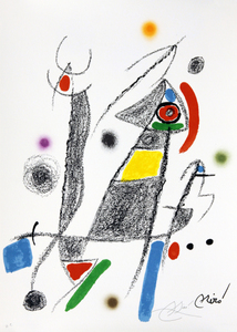 Maravillas con variaciones acrósticas en el jardin de Joan Miró, mod. 6 - Joan Miró Maravillas con variaciones acrósticas en el jardin de Joan Miró, mod. 6 - Joan Miró