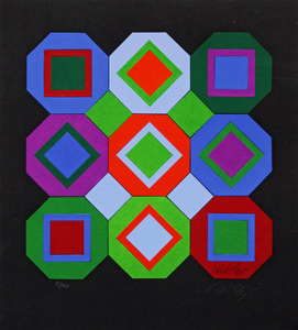 Sem título - 91/100 - Victor Vasarely Sem título - 91/100 - Victor Vasarely