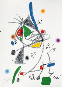 Maravillas con variaciones acrósticas en el jardin de Joan Miró, mod. 4 - Joan Miró Maravillas con variaciones acrósticas en el jardin de Joan Miró, mod. 4 - Joan Miró