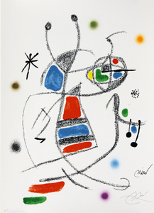 Maravillas con variaciones acrósticas en el jardin de Joan Miró, mod. 8 - Joan Miró Maravillas con variaciones acrósticas en el jardin de Joan Miró, mod. 8 - Joan Miró