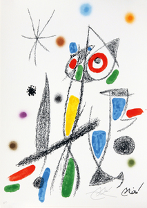 Maravillas con variaciones acrósticas en el jardin de Joan Miró, mod. 12 - Joan Miró Maravillas con variaciones acrósticas en el jardin de Joan Miró, mod. 12 - Joan Miró
