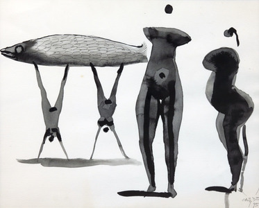 Mulheres e peixe - Carybé (Hector Julio Páride Bernabó) Mulheres e peixe - Carybé (Hector Julio Páride Bernabó)