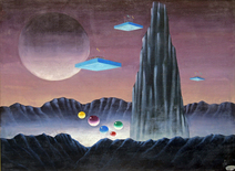 Paisagem surreal - Walter Lewy Paisagem surreal - Walter Lewy