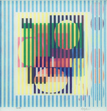Withinyellow space 44/99 - Yaacov Agam Withinyellow space 44/99 - Yaacov Agam