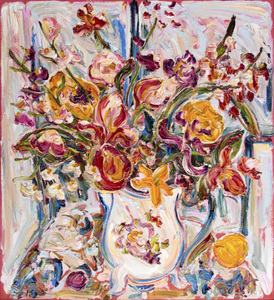 Vaso com flores - Sou Kit Gom Vaso com flores - Sou Kit Gom