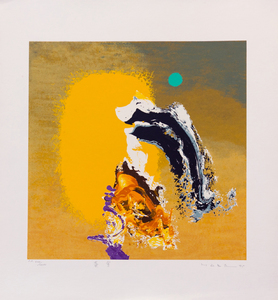 Dourado - P.A. - XVIII/XXVIII - Manabu Mabe Dourado - P.A. - XVIII/XXVIII - Manabu Mabe