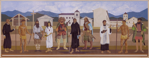 Estudo para painel - Clóvis Graciano Estudo para painel - Clóvis Graciano