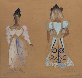 Croqui de vestidos - Di Cavalcanti, Emiliano Croqui de vestidos - Di Cavalcanti, Emiliano