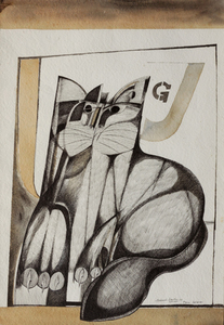 Gato - Aldemir Martins Gato - Aldemir Martins