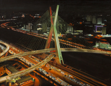 Ponte Estaiada - Vista noturna - Carlos Eduardo Zornoff Ponte Estaiada - Vista noturna - Carlos Eduardo Zornoff